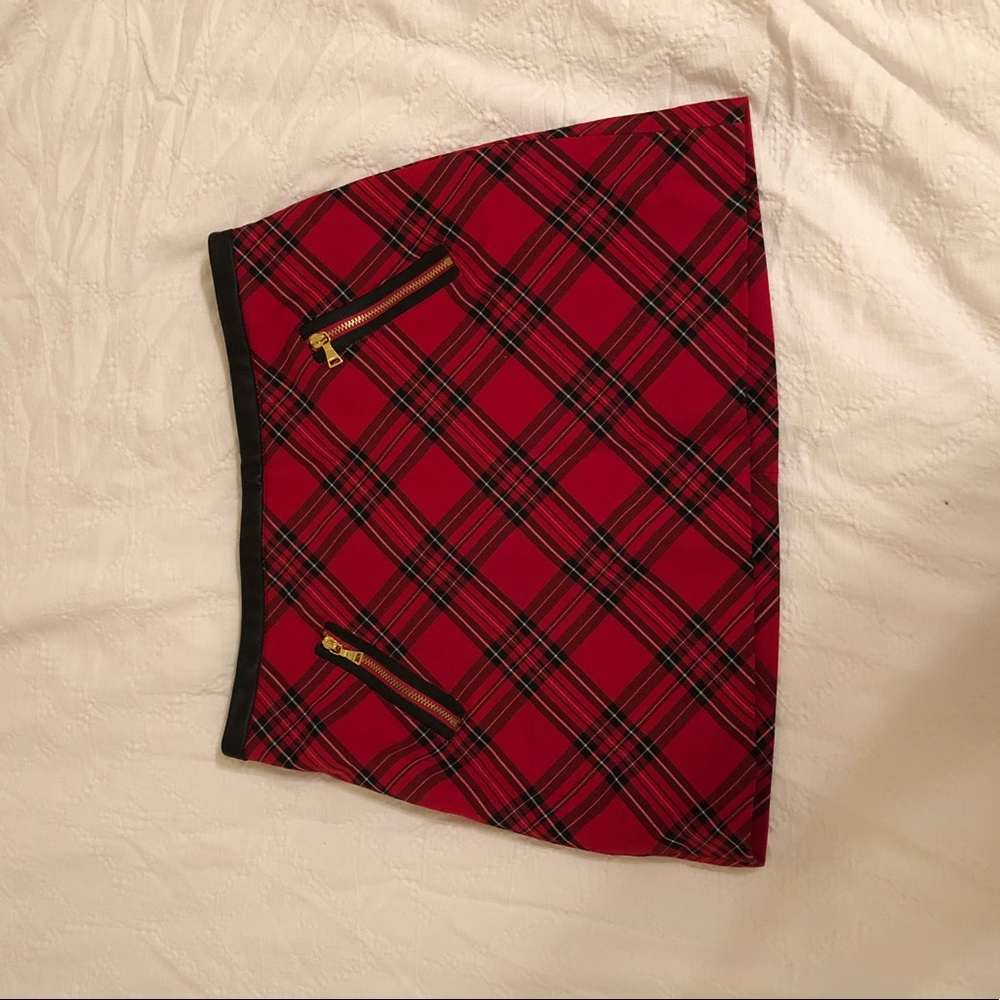 Vintage size 0 express skirt plaid